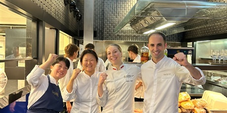 Alessia Czyżyk odbyła w Barcelonie staż w Restauracji Lasarte wyróżnionej trzema gwiazdkami w przewodniku Michelin