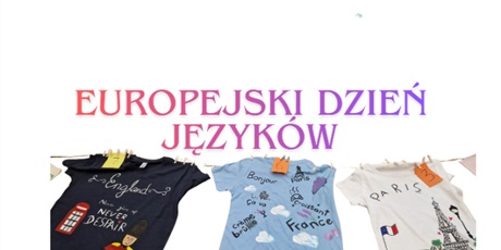Europejski Dzień Języków na koszulkach 