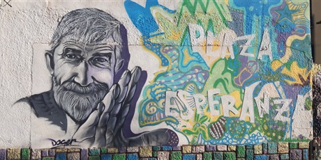 Powiększ grafikę: graffiti w Maladze 