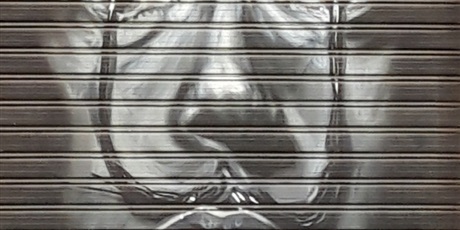 Powiększ grafikę: graffiti w Maladze: Salvador Dali 