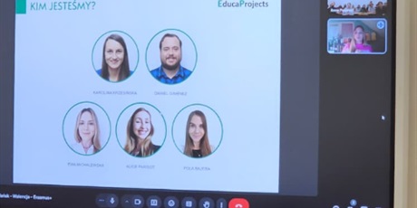 Powiększ grafikę: spotkanie online z przedstawicielką instytucji wspierającej 