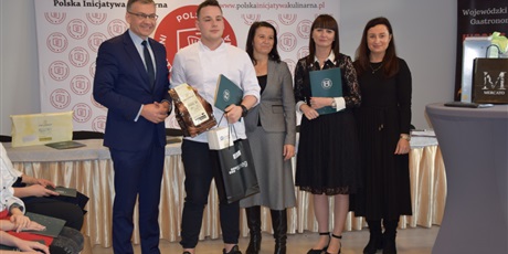 II miejsce Bartosza Krajewskiego w  III Wojewódzkim Konkursie Kulinarnym "Hipolit Chef"