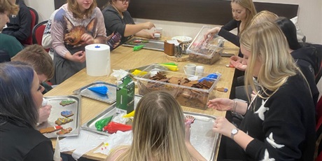 Powiększ grafikę: Klasa patronacka V k z wizytą świąteczną w Qubus Hotel Gdańsk