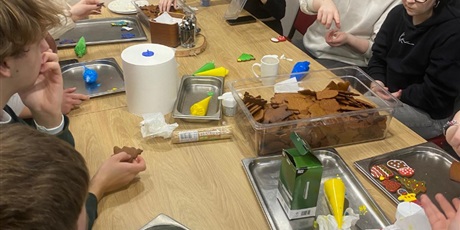 Powiększ grafikę: Klasa patronacka V k z wizytą świąteczną w Qubus Hotel Gdańsk