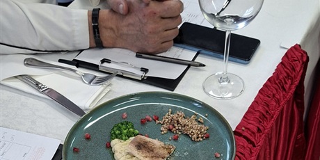 Powiększ grafikę: Magdalena Bławat i Mateusz Perlik zajęli 3 miejsce w XIV Konkursie Kulinarnym „Alchemia i Amory w Kuchni”