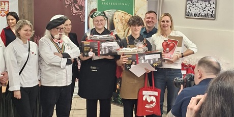 Magdalena Bławat i Mateusz Perlik zajęli 3 miejsce w XIV Konkursie Kulinarnym „Alchemia i Amory w Kuchni” 