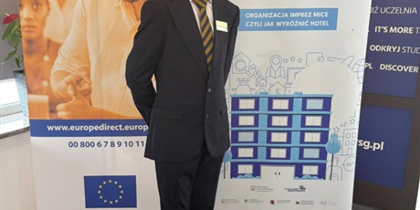 Powiększ grafikę: Mateusz Drywa finalistą XVII edycji Olimpiady Wiedzy Hotelarskiej