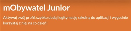 mLegitymacja (mObywatel Junior) 2025