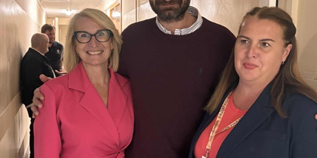 Powiększ grafikę: Opiekunowie ZSGH na I Kongresie Piekarstwa