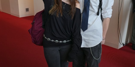 Powiększ grafikę: Młodzież ZSGH w Teatrze Wybrzeże