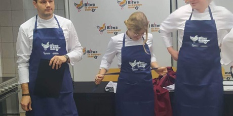 Pierwszy dzień eliminacji regionalnych w Ogólnopolskim konkursie kulinarnym „Bitwa na drobiowe smaki” dla uczniów z województwa pomorskiego dobiegł końca!