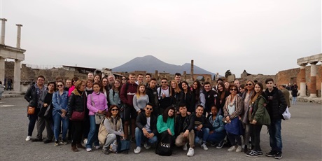 Projekt Erasmus + Touring Europe Mobilność C2 Neapol Włochy 22-26.03.2019