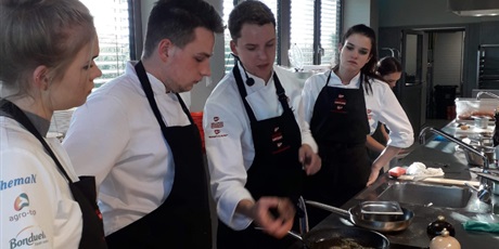 Reprezentanci Gdańska na finał polskich eliminacji Les Chefs en Or na szkoleniu w Instytucie Kulinarnym Transgourmet