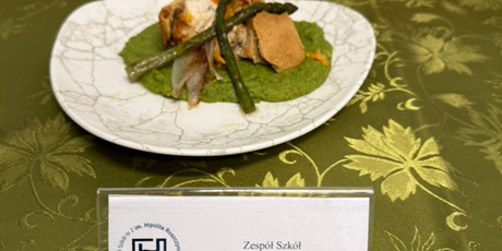 Powiększ grafikę: Szymon Gibus zajął I miejsce w VII Wojewódzkim Konkursie Kulinarnym HIPOLIT CHEF