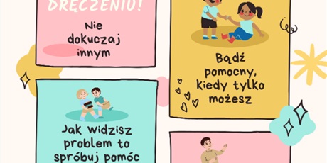 Powiększ grafikę: Prace uczniów w ramach Tygodnia Przeciwdziałania Przemocy Rówieśniczej