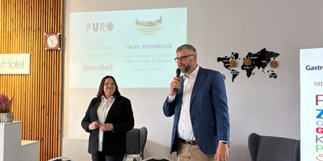 Powiększ grafikę: W ZSGH podpisano umowy patronackie z Grano Hotel Gdańsk RIVERSIDE,  PURO Hotel Gdańsk Stare Miasto, QUBUS Hotel Gdańsk