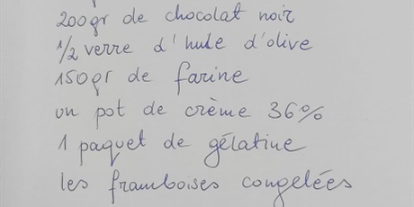 Powiększ grafikę: Przepis na moelleux au chocolat.