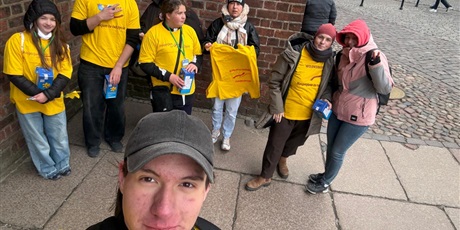 Wolontariusze ZSGH na Polach Nadziei na Pomorzu 2026