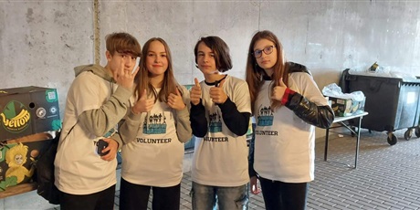 Powiększ grafikę: Wolontariusze ZSGH wspierają organizację Garmin Półmaraton Gdańsk