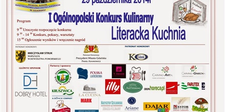 I Ogólnopolski Konkurs Kulinarny ,,Literacka Kuchnia” 2014